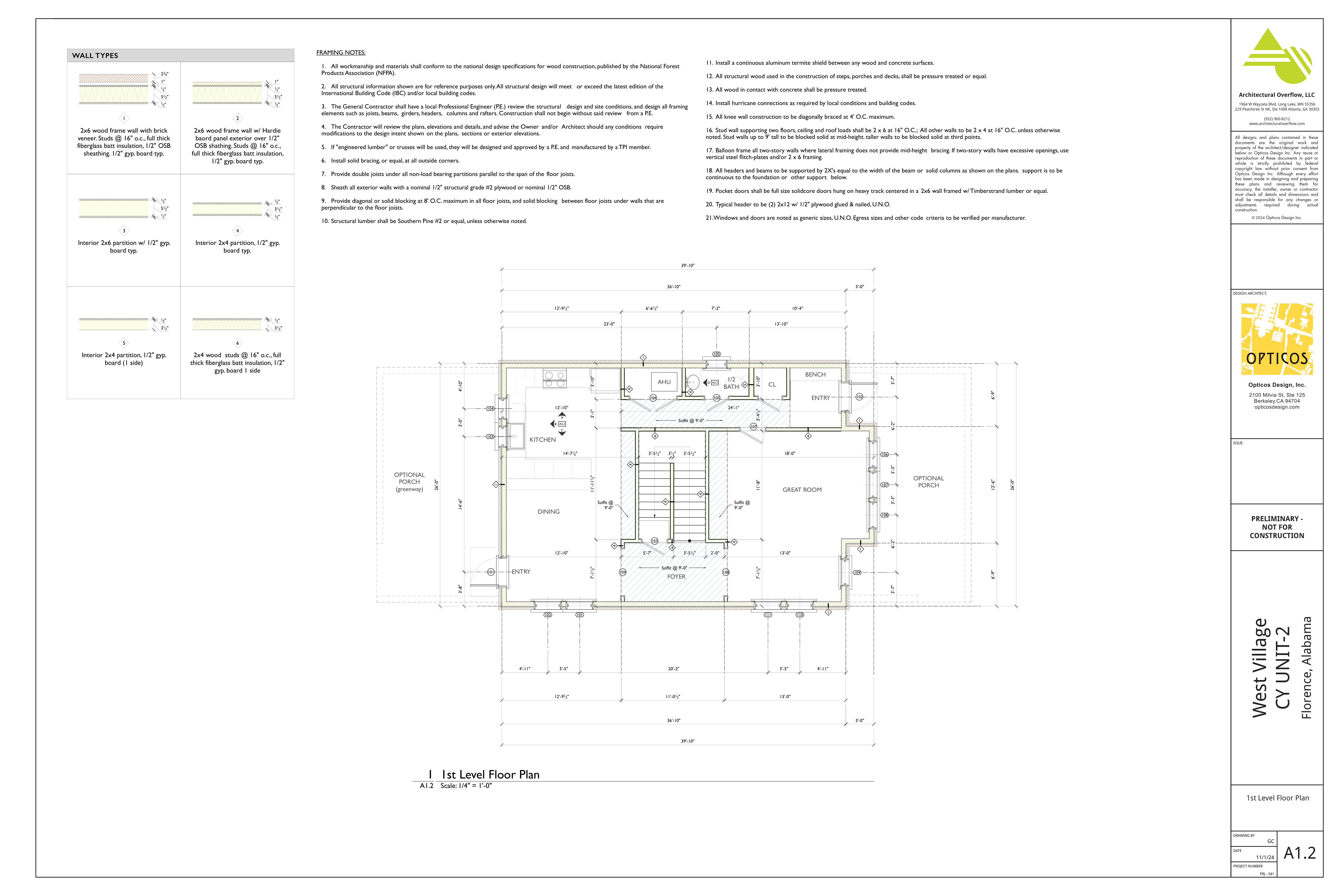 CY2 First Floor Plan