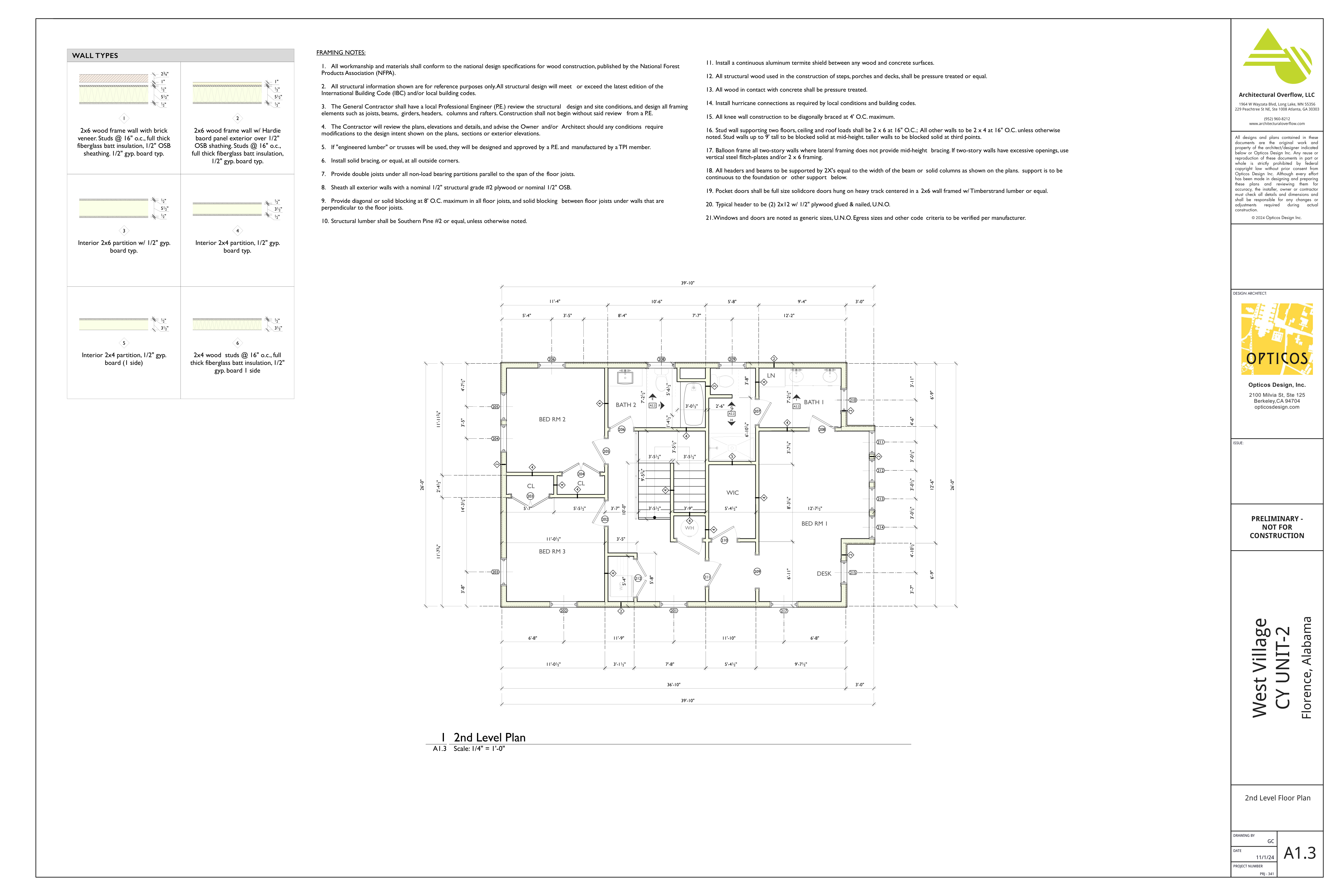 CY2 Second Floor Plan