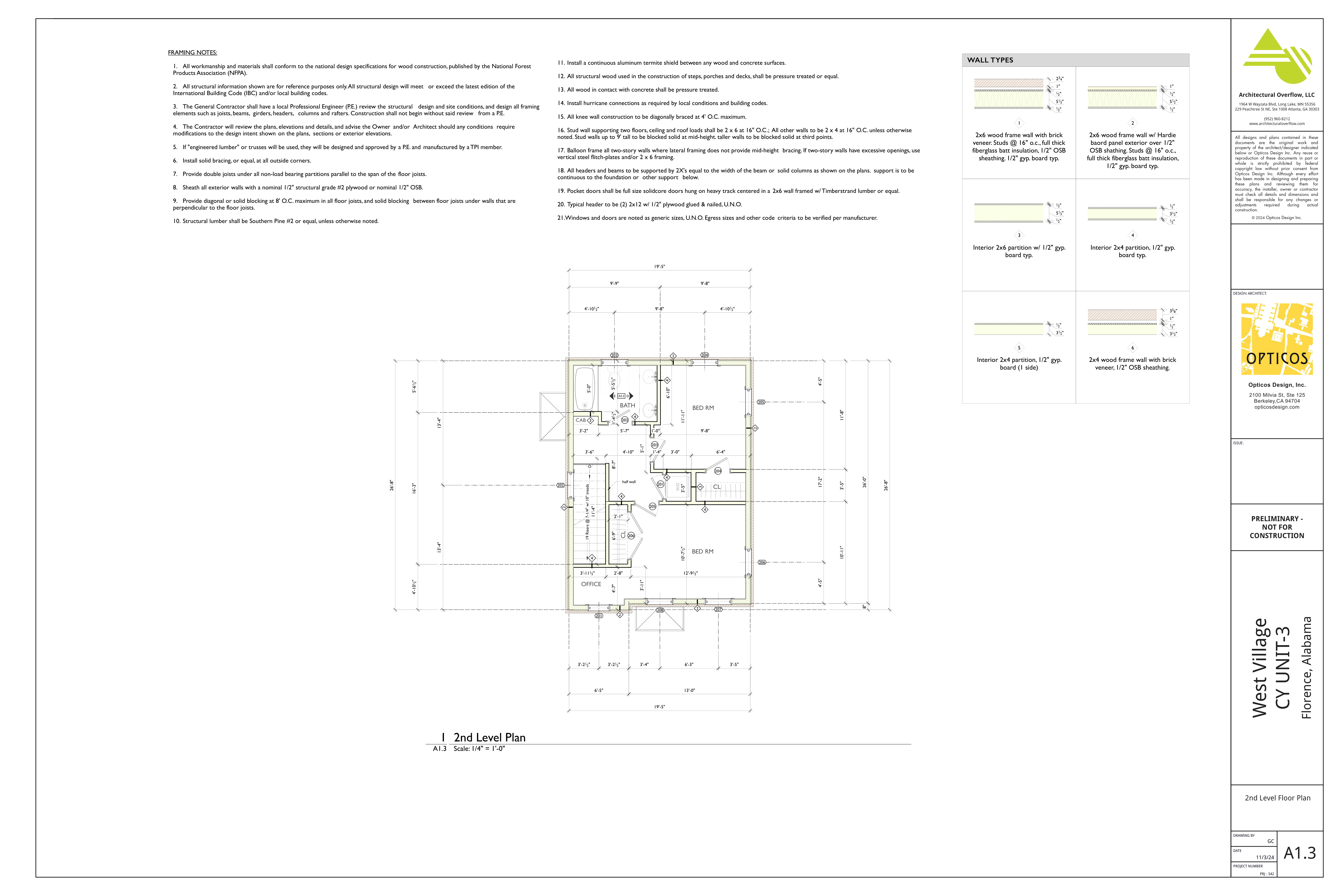 CY3 Second Floor Plan