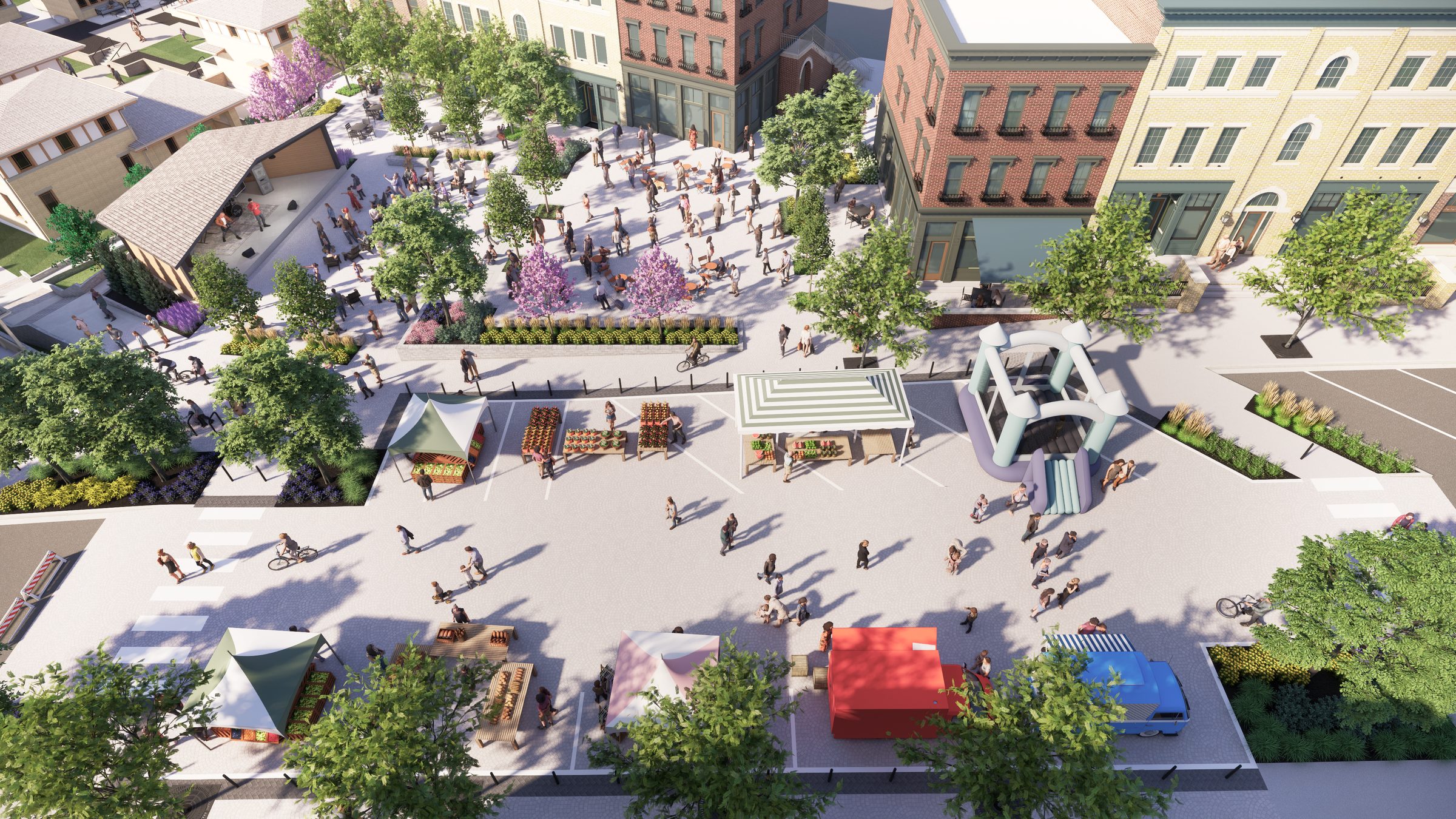 Festival at the plaza